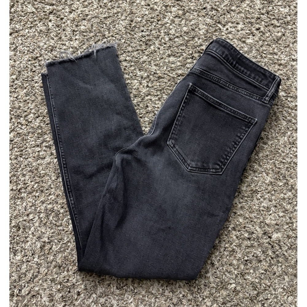 Gap Vintage Slim Sky High Jeans Black Denim Women's Size 8 / 29